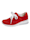 Waldläufer Schnürschuh mit Luftpolsterlaufsohle, Rot
