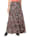 AMY VERMONT Sukně v pěkně rozevlátém vzhledu, černá/multicolor