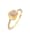 Elli Premium Ring Quarz Engelshaar Oval 925 Silber, Gold