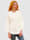 Laura Kent Bluse mit dekorativen Biesen, Off-white