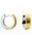 One Element Ohrringe / Creolen aus 333 Gelbgold Ø 12,0 x 4,0 mm, gold