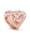 Pandora Charm - Funkelndes Freihand-Herz - 788692C01, Rosé