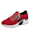 Rieker Sneakers d'aspect cuir nubuck, Rouge/Noir
