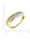 Ring 375/- Gold Zirkonia weiß Bicolor