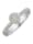 Amara Diamant Damenring mit lupenreinen Brillanten, Weiß