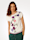 MONA Shirt met fotorealistische bloemenprint, Ecru/Roze/Groen