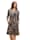 AMY VERMONT Kleid mit hochwertigem Floral Print, Schwarz/Beige