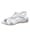 Naturläufer Sandalen mit praktischem Klettverschluss, Weiß/Multicolor