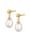 Ohrringe Hänger-Ohrring Süsswasserzuchtperlen 925 Silber