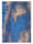 Pergamon Luxus Vintage Designer Teppich Primus Verlauf, Blau