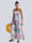 Alba Moda Strandkleid mit gesmoktem Oberteil, Weiß