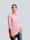 Alba Moda Shirt van een materialenmix met gemerceriseerd katoen, Roze