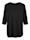 MIAMODA Shirt mit streckendem V-Ausschnitt, Schwarz