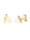 Elli Ohrringe Dreieck Geo Basic Trend Emaille 925 Silber, Gold
