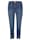 MIAMODA Jeans mit asymmetrischem Fransenabschluss, Blue stone