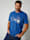 Boston Park T-Shirt aus reiner Baumwolle, Blau