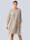 Alba Moda Kleid mit grafischem Druck, Beige/Braun