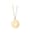 CAI Halskette 925/- Sterling Silber 50+5cm Glänzend, gelb