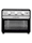 Kalorik Multifunctionele oven, Zwart/Zilverkleur