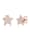Elli Ohrringe Sterne Astro Trend Kristalle 925 Silber, Rosegold