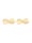 Ohrringe Infinity Diamant 0.06 Ct. Liebe 585 Gelbgold