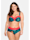 sheego by Joe Browns Bikinihose mit Powernetz vorn für Shaping-Effekt, schwarz bedruckt