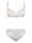 Féraud Bikini aus recyceltem Polyester, Creme-Weiß