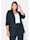 Sheego Blazer mit Reverskragen aus TENCEL™ Lyocell, nachtblau