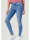 zero Jeans Padua Skinny Fit 30 Inch Plain/ohne Details, rain blue stone wash