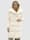 Laura Kent Prešívaný kabát v modernom strihu, Prírodná biela