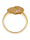 Herz-Ring in Silber 925, vergoldet