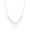 Elli Premium Halskette Erbskette Anhänger Geo Look Plättchen 925 Silber, Silber