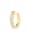 Elli Premium Ohrringe Single Earcuff Topas Edelsteine Trend 375 Gelbgold, Gold