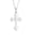Elli Halskette Antik Kreuz Symbol Basic Religion 925 Silber, Silber