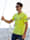 BABISTA Poloshirt bedruckt und bestickt, Neongelb