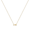 Halskette Infinity Ewig Diamant (0.015 Ct.) 585 Gelbgold
