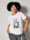 Angel of Style Shirt mit Frontprint und Dekosteinchen, Weiß