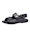 Rieker Sandale mit praktischen Klettverschlüssen, Schwarz