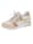 Remonte Sneakers med elegant perforering, Sand/Hvit/Beige/Champagne