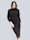 Alba Moda Strickkleid bestehend aus Trägerkleid und Pullover, Schwarz