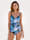 Swimsuit in a graphic print