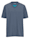 John F. Gee T-Shirt aus reiner Baumwolle, Türkis/Jeansblau