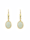1001 Diamonds 1 Paar 585 Gold Ohrringe / Ohrhänger mit Opal, blau