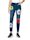 AMY VERMONT Jeans im Girlfriendstyle, Jeansblau/Multicolor