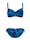 Rösch Bikini in attraktiver Wickeloptik, Blau