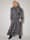 Sara Lindholm Maxi-jurk Met duurzaam LENZING™ ECOVERO™ viscosevezels, Zwart/Multicolor