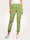 MONA Pantalon à ceinture partiellement extensible en grandes tailles, Vert