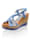 CINQUE Sandalette mit bequemen Keilabsatz, Blau