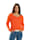 AMY VERMONT Pullover aus angenehmer Baumwollmischung, Orange