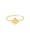 CAI Ring 925/- Sterling Silber ohne Stein Glänzend, gelb